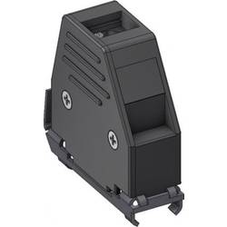 Deltron Connectors DCE 15 D-SUB pouzdro Pólů: 15 plast 180 °, 45 ° černá 1 ks