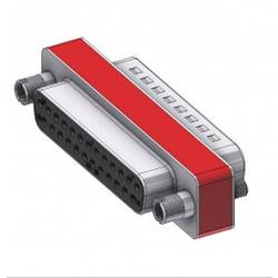 Deltron Connectors D-SUB adaptér D-SUB zásuvka 25pólová - D-SUB zástrčka 25pólová 1 ks