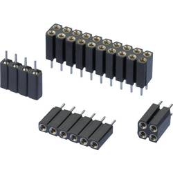 W & P Products precizní dutinková lišta Počet řádků: 1 Počet kontaktů v řadě: 50 153-050-1-50-00 1 ks