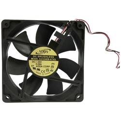 ADDA AQ1224DB-A73GL(N) axiální ventilátor, 24 V/DC, (d x š x v) 120 x 120 x 25 mm, AQ1224DB-A73GL(N)