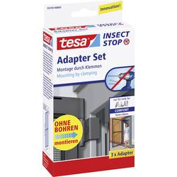 tesa 55193-03 Adapter Alu Comfort mřížka na mouchy sada adaptérů Vhodný pro značku (odpuzovače) Tesa Tesa Fliegengitter 3 ks