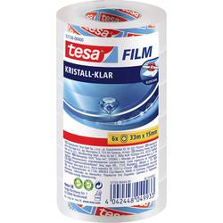 tesa Klebefilm tesafilm® kristall-klar 57726-00000-02 lepicí páska křišťálově čistý transparentní (d x š) 33 m x 15 mm 6 ks