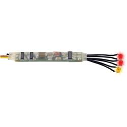 Viessmann Modelltechnik 5273 Mikro-Blinkelektronik rot-gelb Feuer, 3 LEDs elektronika blikače plápolání ohně nastavitelná frekvence blikání 1 ks
