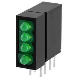 Vossloh Schwabe WU-1842 LED modul zelená 1.8 mm 20 mcd Bulk