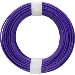 Donau Elektronik 105-6 měděný drát, fialová, 10 m