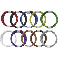 Donau Elektronik 110-MIX lanko/ licna, 1 x 0.04 mm², vícebarevná, 1 sada