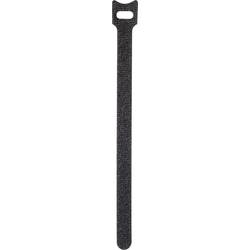 TOOLCRAFT KL12X280SC kabelový manažer na suchý zip ke spojování háčková a flaušová část (d x š) 280 mm x 12 mm černá 16 ks