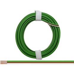 Donau Elektronik 318-5 lanko/ licna 3 x 0.14 mm² zelená, hnědá, bílá 5 m