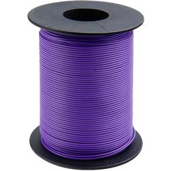 Donau Elektronik 125-S50-6 lanko/ licna, 1 x 0.25 mm², fialová, 50 m