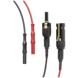 Fluke PVLEAD1 Sada měřicích kabelů MC4 na 4 mm, černá/r, 5301188, měřicí vodič, 1 sada