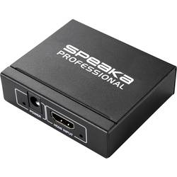 SpeaKa Professional 2 porty HDMI rozbočovač možnost 3D přehrávání 1920 x 1080 Pixel černá
