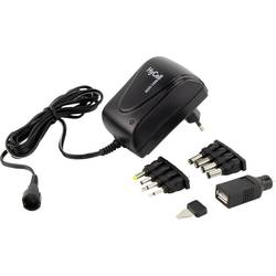 HyCell 1201-0008 zásuvkový napájecí adaptér, nastavitelný, 3 V/DC, 4.5 V/DC, 5 V/DC, 6 V/DC, 7.5 V/DC, 9 V/DC, 12 V/DC, 1500 mA, 18 W