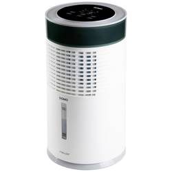 DOMO Air Cooler Chillizz ochlazovač vzduchu 9.6 W (Ø x v) 204 mm x 380 mm bílá, černá s časovačem, se zvlhčovačem vzduchu, LED displej