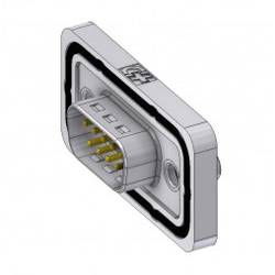 Deltron Connectors Deltron DTSWM09PZ/2M85UN D-SUB zástrčka 180 ° Pólů: 9 pájené, piny 1 ks