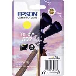 Epson Ink T02V4, 502 originál žlutá C13T02V44010