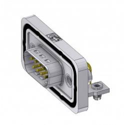 Deltron Connectors Deltron DTSWM09PYC/2M47UN D-SUB zástrčka 90 ° Pólů: 9 pájené, piny 1 ks