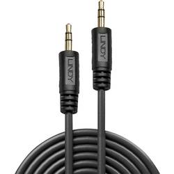 LINDY 35644 jack audio kabel [1x jack zástrčka 3,5 mm - 1x jack zástrčka 3,5 mm] 5.00 m černá