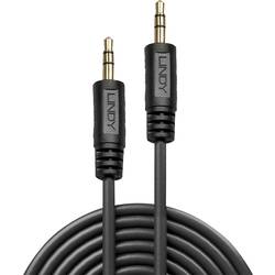 LINDY 35641 jack audio kabel [1x jack zástrčka 3,5 mm - 1x jack zástrčka 3,5 mm] 1.00 m černá