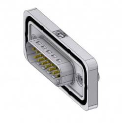 Deltron Connectors Deltron DTSWM15PZ/2M85UN D-SUB zástrčka 180 ° Pólů: 15 pájecí kalíšek 1 ks
