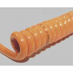 BKL Electronic 1506123 spirálový kabel H05BQ-F 1200 mm / 4800 mm 5 G 0.75 mm² oranžová 1 ks