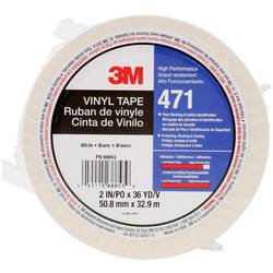 3M 471W50IW PVC tape bílá (d x š) 33 m x 50 mm 1 ks