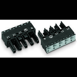 WAGO 770-405 síťový konektor WINSTA MIDI zásuvka, rovná Počet kontaktů: 5 25 A černá 50 ks