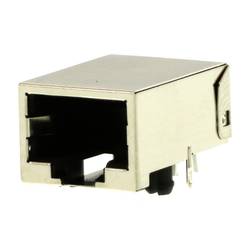 Molex 446610001, zásuvkový modul RJ45, zásuvka, černá, 1 ks