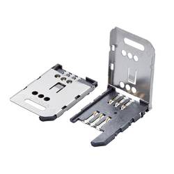 Molex Slot pro SIM kartu 6, rozteč 2.54 mm, 473882001, 800 ks Tape on Full reel