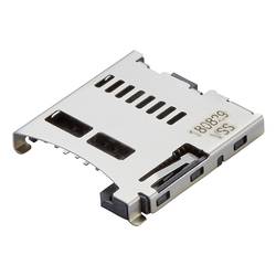 Molex Slot pro paměťovou kartu 8, rozteč 1.1 mm, 473521001, 800 ks Tape on Full reel