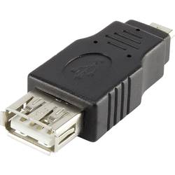 adaptér USB 2.0 Renkforce [1x micro USB 2.0 zástrčka B - 1x USB 2.0 zásuvka A], černá