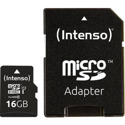 Intenso Professional paměťová karta microSDHC 16 GB Class 10, UHS-I vč. SD adaptéru