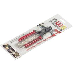 NWS 143-TS lisovací kleště sada dutiny na kabely, dvoužilové dutiny na kabely, 0.5 do 2.5 mm², vč. sortimentu dutin na kabely , 151dílná