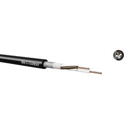 Kabeltronik 48M202509-1 mikrofonový kabel 2 x 0.25 mm² černá metrové zboží