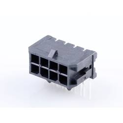 Molex vestavná pinová lišta (standardní) 8, rozteč 3 mm, 430450802, 1 ks Tray