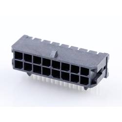 Molex vestavná pinová lišta (standardní) 16, rozteč 3 mm, 430451600, 1 ks Tray