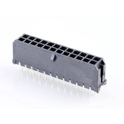 Molex vestavná pinová lišta (standardní) 24, rozteč 3 mm, 430452428, 1 ks Tray
