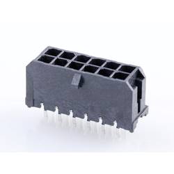 Molex vestavná pinová lišta (standardní) 12, rozteč 3 mm, 430451212, 1 ks Tray