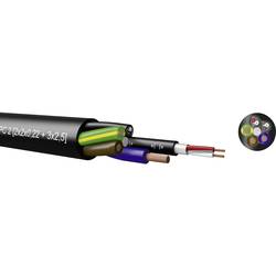 Kabeltronik 720030000-1 kombinovaný kabel 1 x 2 x 0.22 mm² + 2 x 1 mm² černá metrové zboží