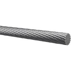 Kabeltronik 401010001-1 lanko/ licna, 1 x 1 mm², stříbrná, metrové zboží