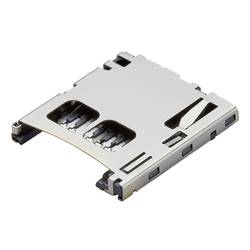 Molex Slot pro paměťovou kartu 8, rozteč 1.1 mm, 5025700893, 1300 ks Tape on Full reel