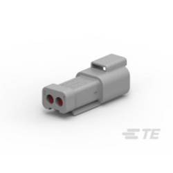 TE Connectivity DT zástrčkový konektor na kabel 2, DT04-2P-C017, 1 ks