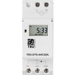 TRU COMPONENTS Provozní napětí: 230 V/AC TRU-DTS-AHC20A 1 přepínací kontakt 20 A 250 V/AC týdenní program