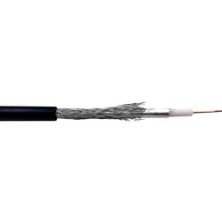 Conrad Components 93030c549 koaxiální kabel vnější Ø: 4.50 mm 75 Ω 20 dB černá 50 m