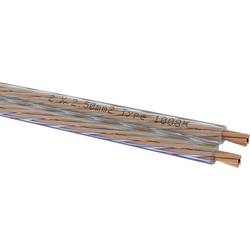 Oehlbach 1048 reproduktorový kabel 2 x 2.5 mm² černá metrové zboží