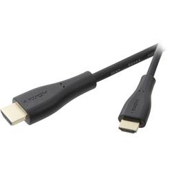 SpeaKa Professional HDMI kabel Zástrčka HDMI-A, Zástrčka HDMI Mini-C 1.50 m černá SP-9005356 Audio Return Channel, pozlacené kontakty HDMI kabel