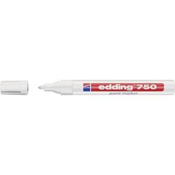 Edding 750 paint marker 4-750049 popisovač na laky bílá 2 mm, 4 mm