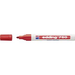Edding 750 paint marker 4-750002 popisovač na laky červená 2 mm, 4 mm