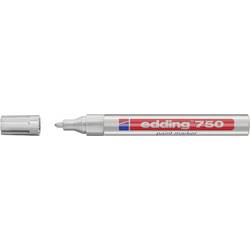 Edding 750 paint marker 4-750054 popisovač na laky stříbrná 2 mm, 4 mm