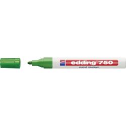 Edding 750 paint marker 4-750004 popisovač na laky zelená 2 mm, 4 mm