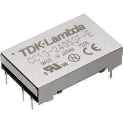 TDK-Lambda CC10-0512DF-E DC/DC měnič napětí do DPS 5 V/DC -12 V/DC, 12 V/DC, 15 V/DC 0.4 A 10 W Počet výstupů: 2 x Obsahuje 1 ks